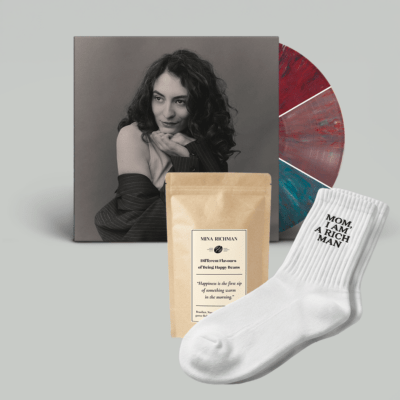 Mina Richman - Different Flavors of Being Happy VINYL + Kaffee + Socken