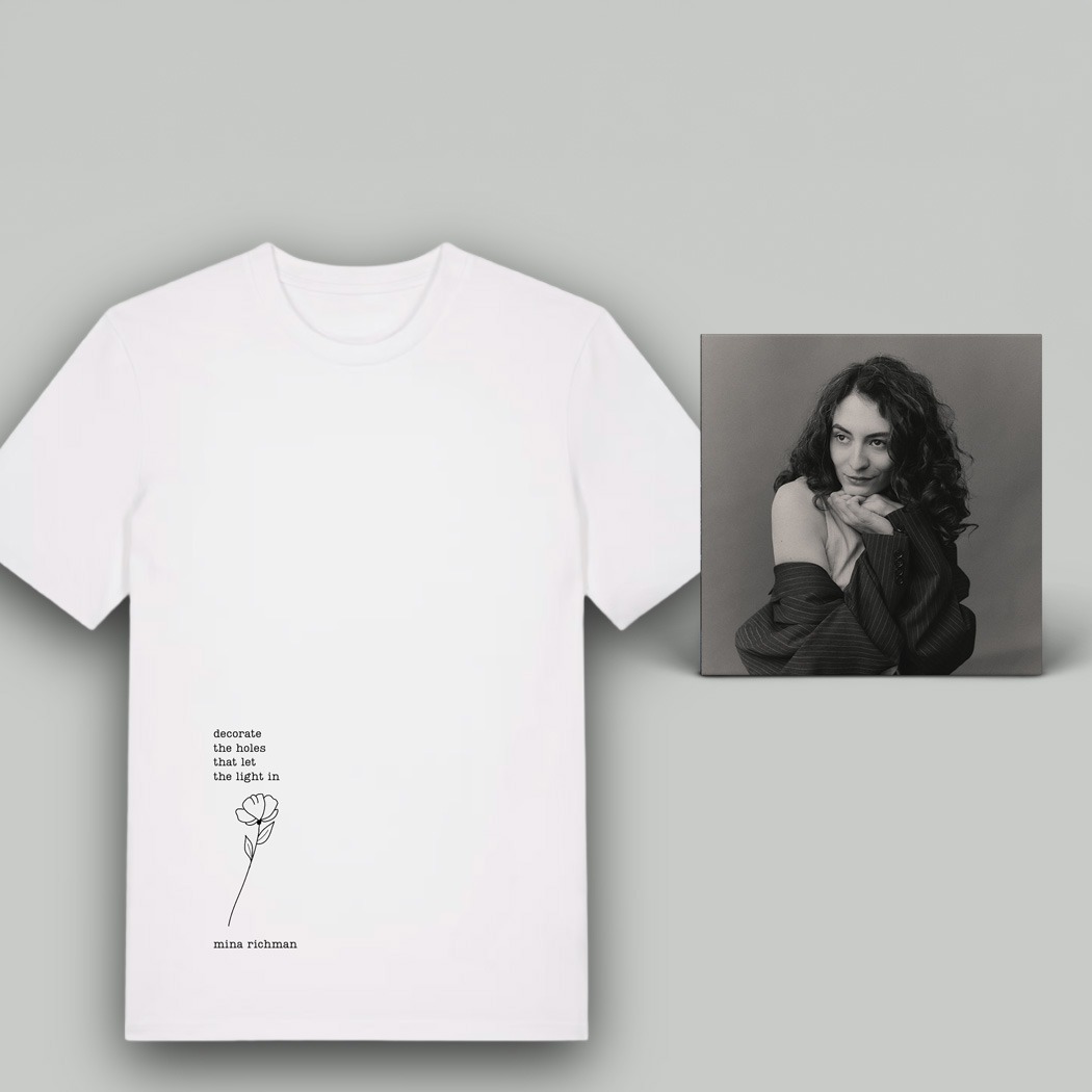 Mina Richman – Different Flavors of Being Happy CD + T-Shirt